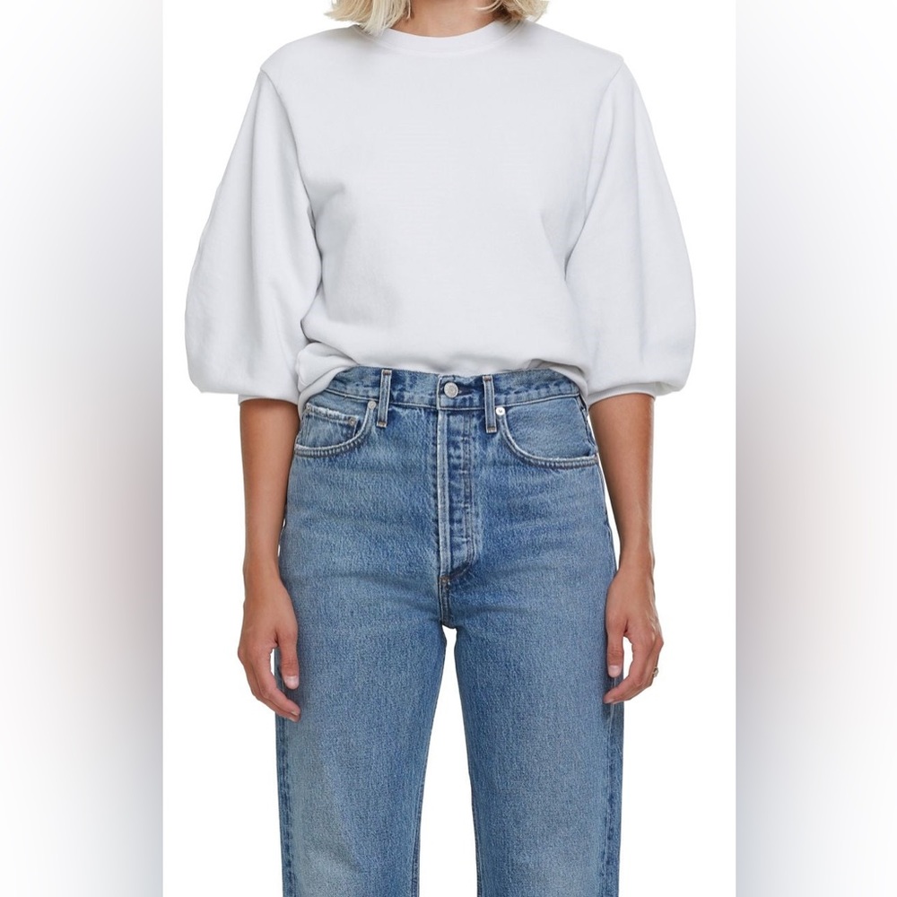 AGOLDE | NWT Thora sweatshirt Paper Mache